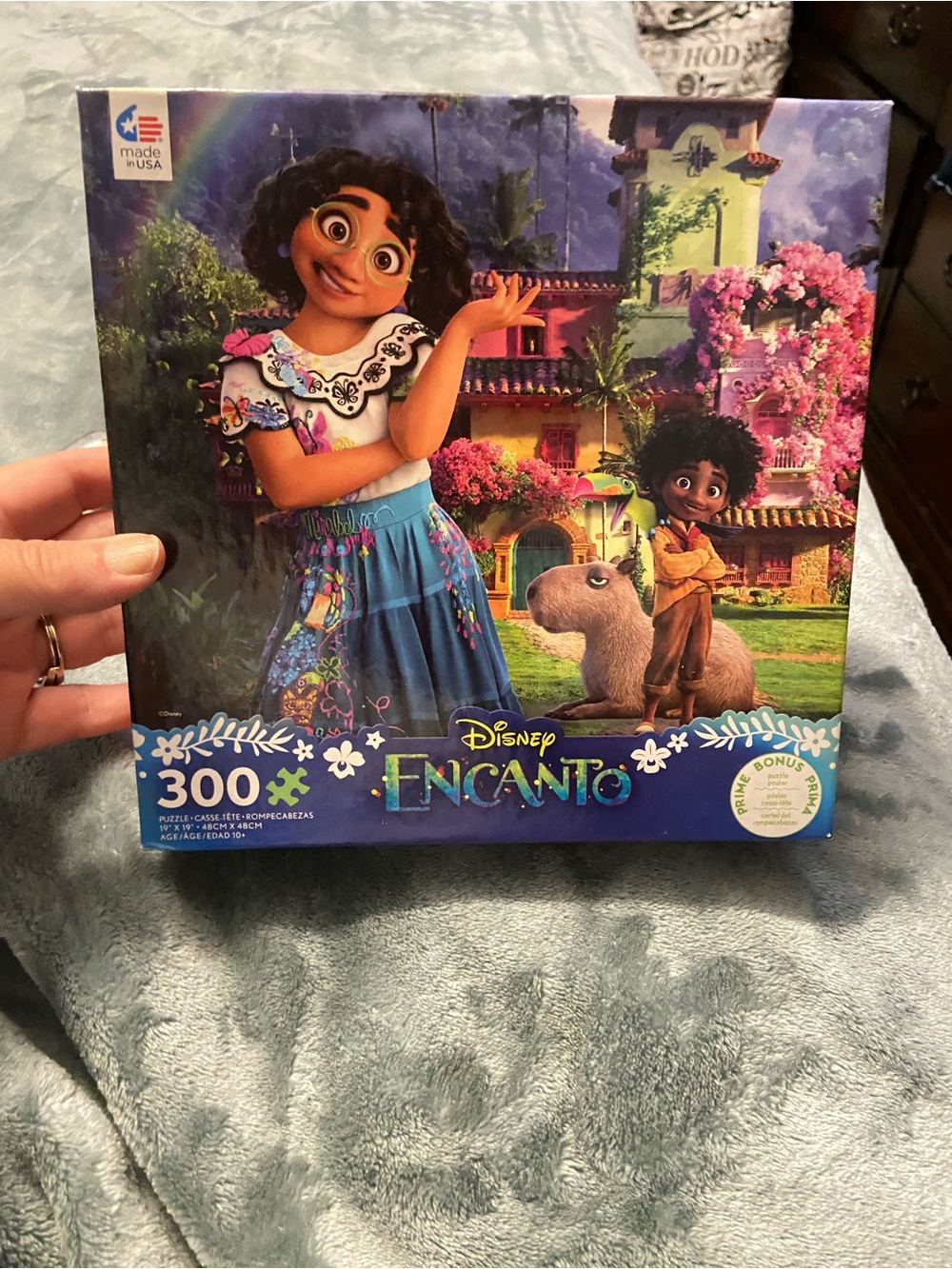 Disney Encanto 300-Piece Puzzle – Blue, Purple & Green Artwork